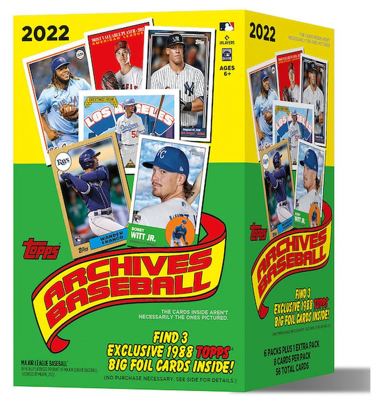 2022  Archives Baseball Blaster Box