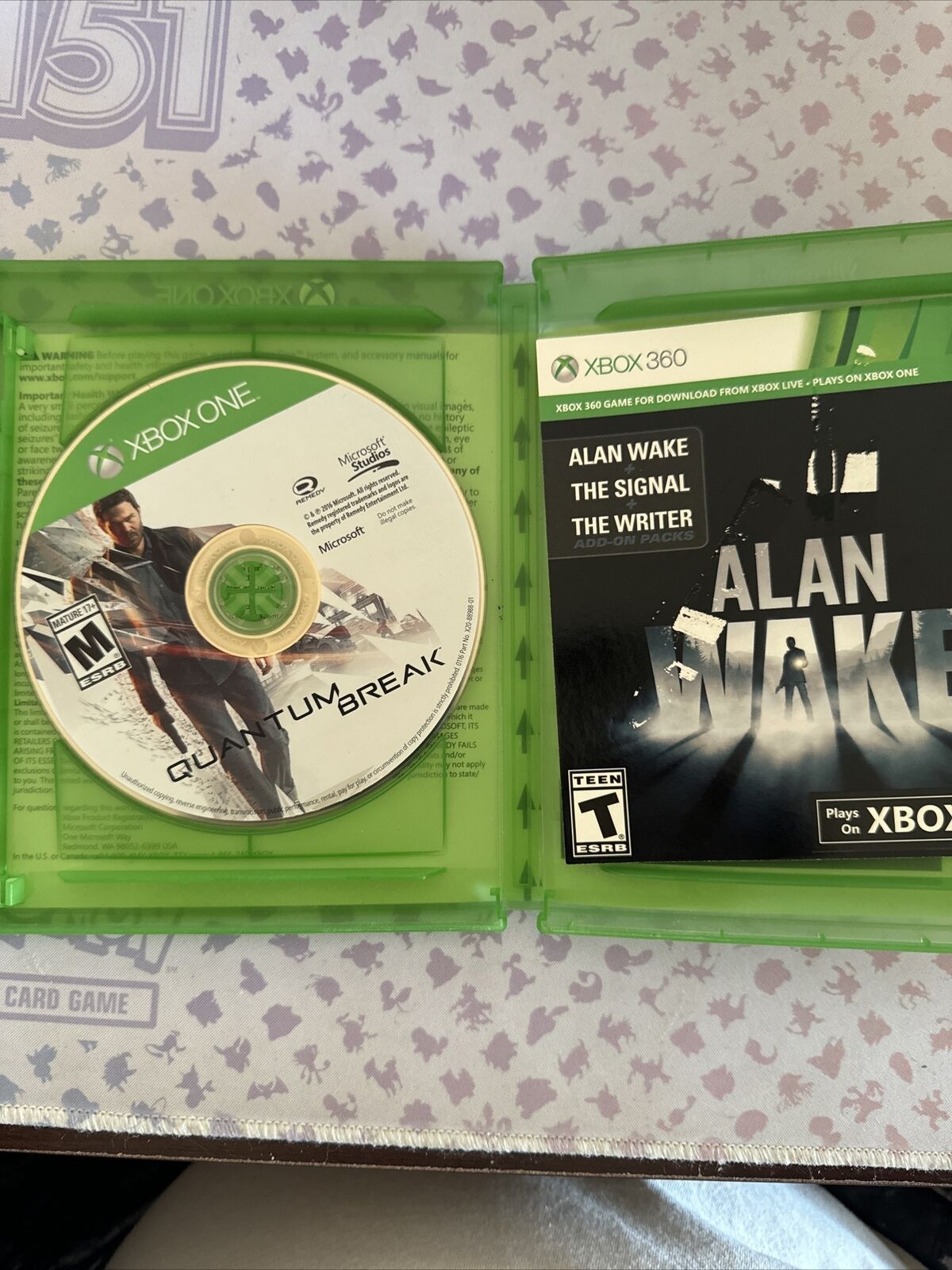 Quantum Break (Xbox One, 2016) Complete In Box