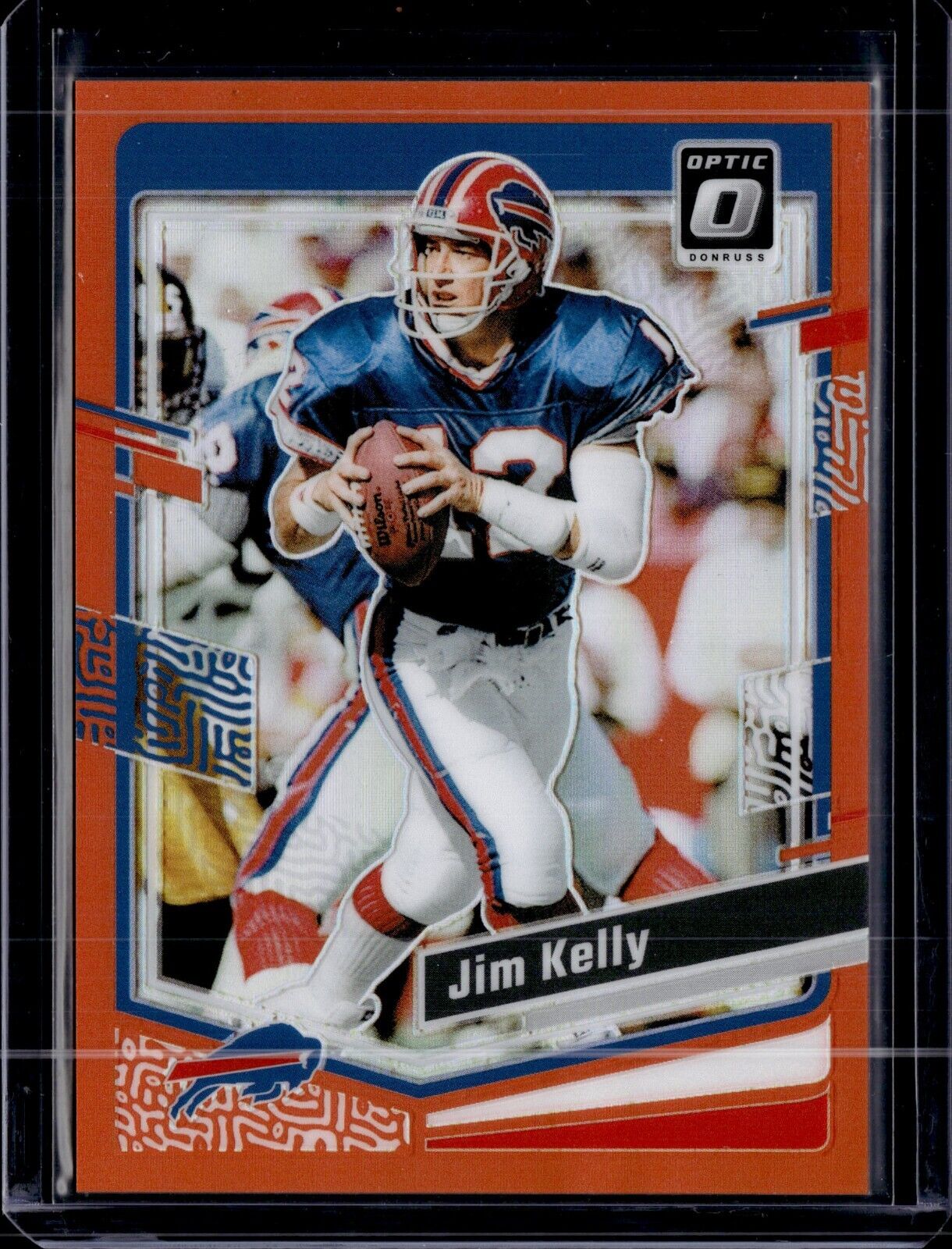 2023 Panini Donruss Optic - #21 Jim Kelly (Orange) /249