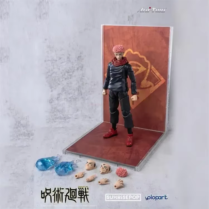 SHF 15Cm Pvc Jujutsu Kaisen Satoru Gojo Itadori Yuji Fushiguro Megumi Action Ani