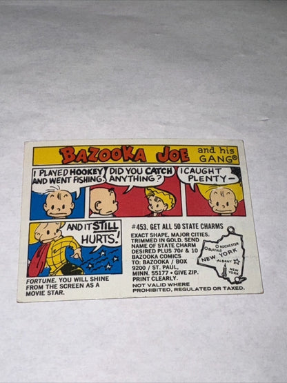 Bazooka Joe and His Gang Puzzle #2 Card #453