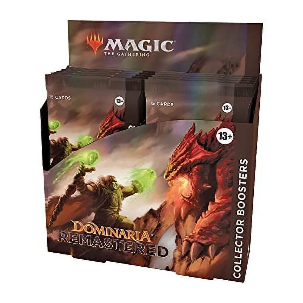 Dominaria Remastered Collector Booster Box | 12 Packs (180 Magic Cards)