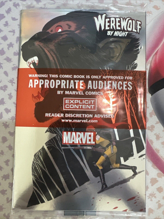 WEREWOLF BY NIGHT: RED BAND #1 - MARCOS MARTIN POLYBAGGED "FOIL" VARIANT COVER