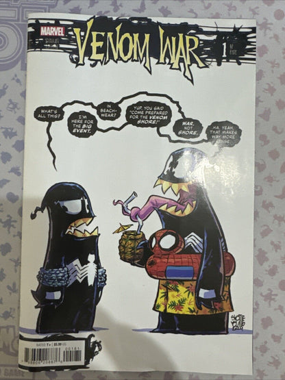 Venom War #1 Young Variant Marvel 2024 VF/NM Comics