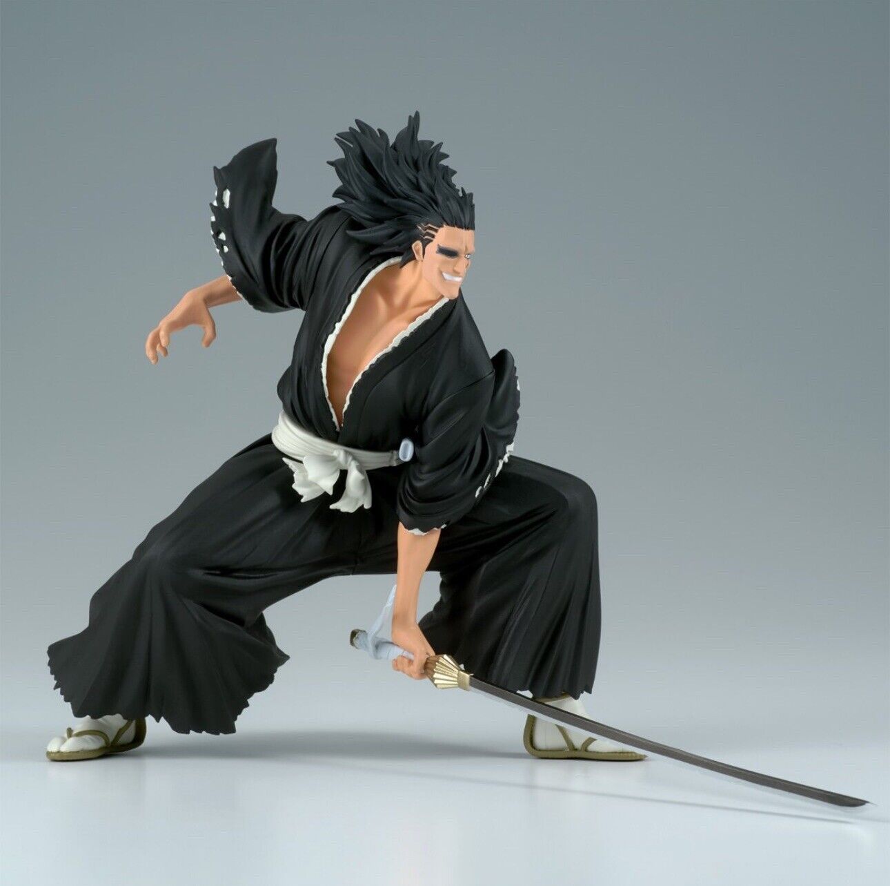 Kenpachi Zaraki Vibration Stars Figure Bleach Statue Banpresto Bandai