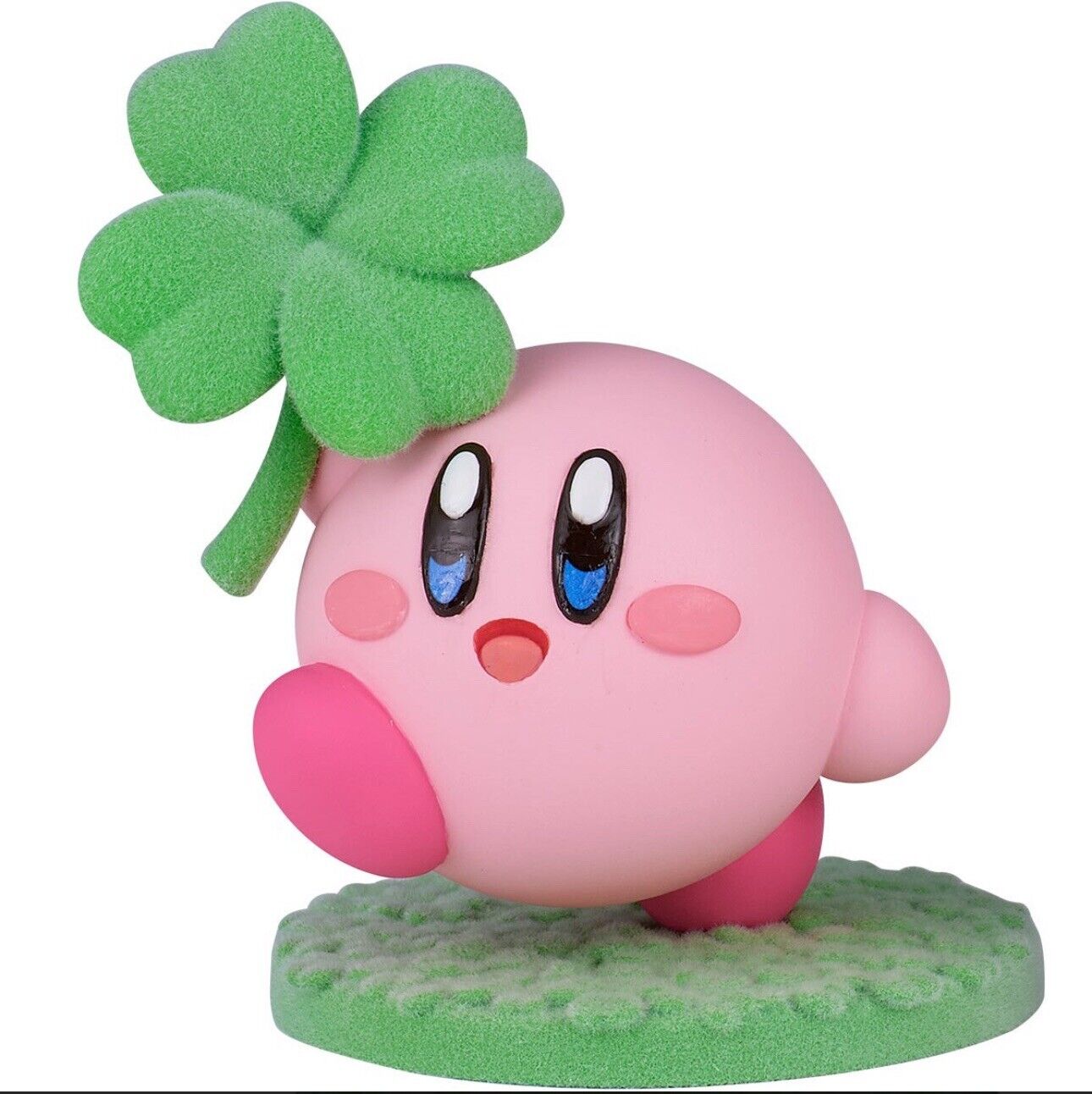 Kirby Fluffy Puffy Play in the Flower Clover Kirby 2" Figure