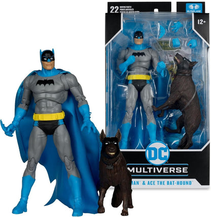 McFarlane DC Multiverse Silver Age Batman w/ Ace Bathound 7" Scale Action Figure