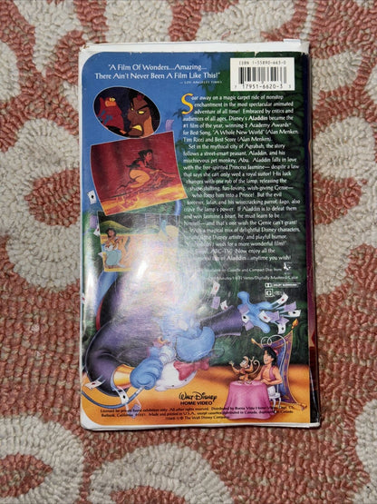 Aladdin (VHS, 1993) Black Diamond