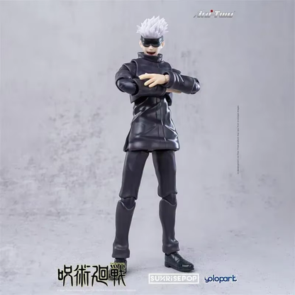SHF 15Cm Pvc Jujutsu Kaisen Satoru Gojo Itadori Yuji Fushiguro Megumi Action Ani