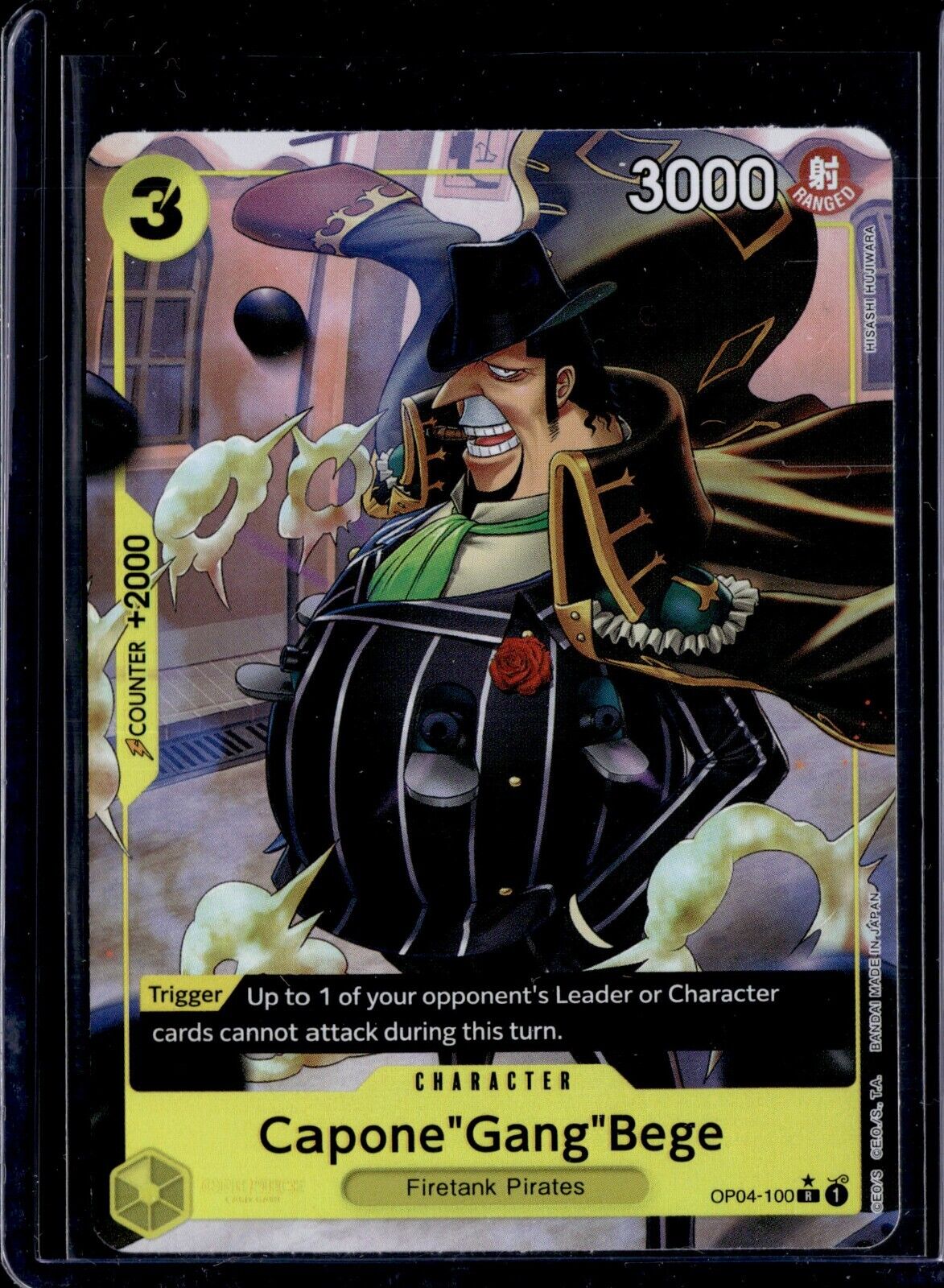 Capone"Gang"Bege (OP04-100) (Full Art) - Premium Booster -The Best- (PRB-01)