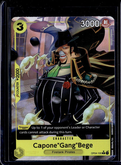 Capone"Gang"Bege (OP04-100) (Full Art) - Premium Booster -The Best- (PRB-01)