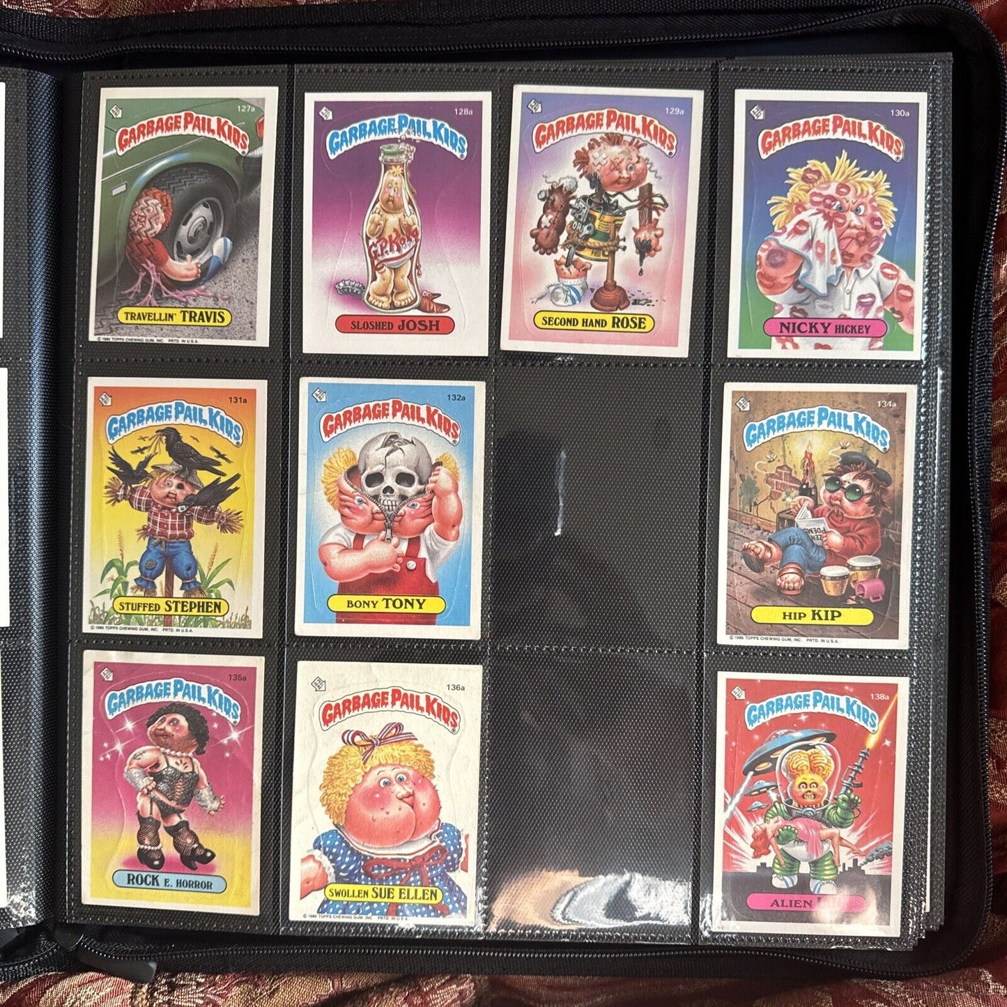 Lot of 424 (1985-1987) Vintage Garbage Pail Kids Sticker Cards - No Duplicates!