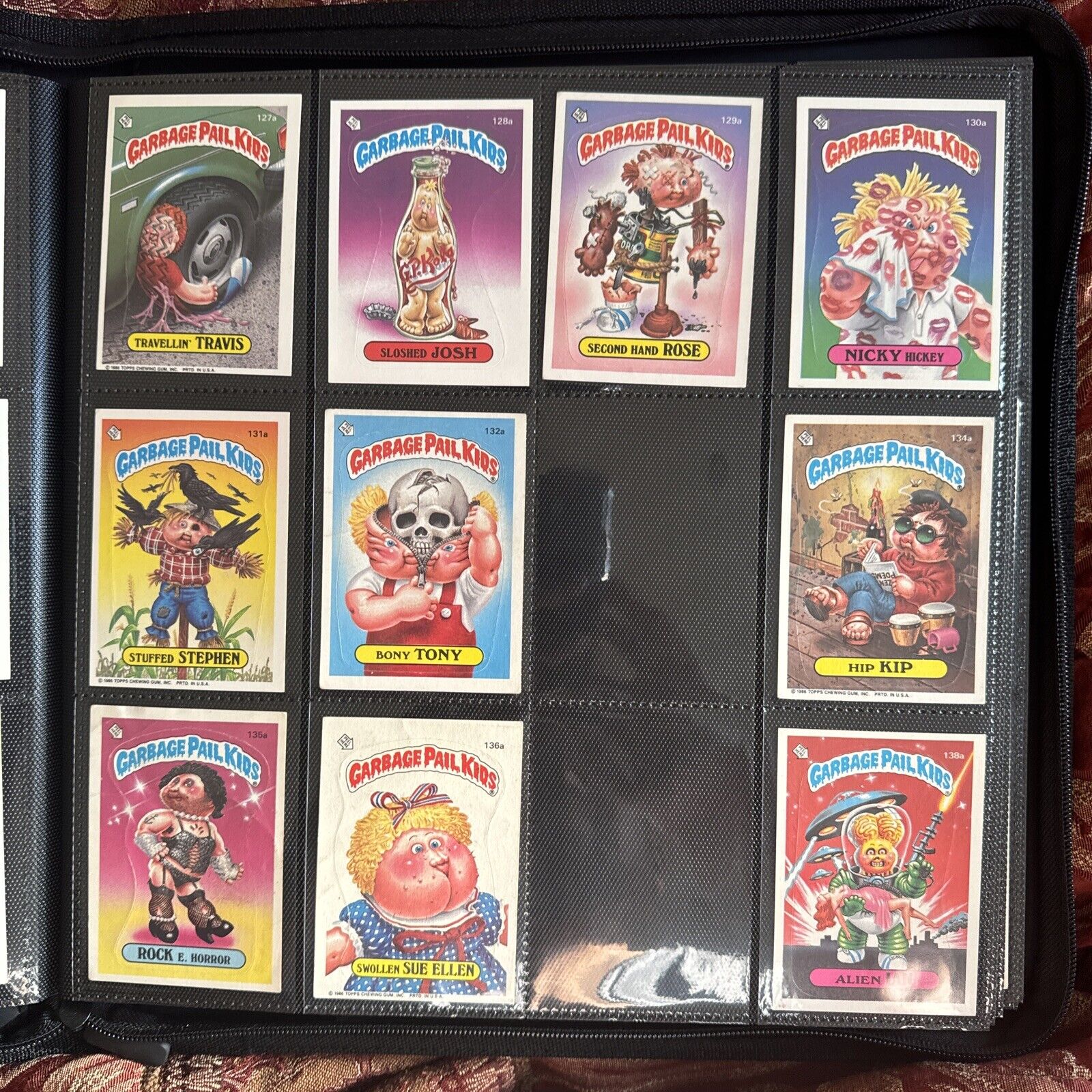 Lot of 424 (1985-1987) Vintage Garbage Pail Kids Sticker Cards - No Duplicates!