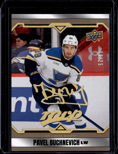 2024-25 Upper Deck MVP - #193 Pavel Buchnevich (Gold) 