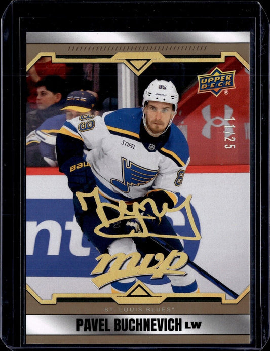 2024-25 Upper Deck MVP - #193 Pavel Buchnevich (Gold) 