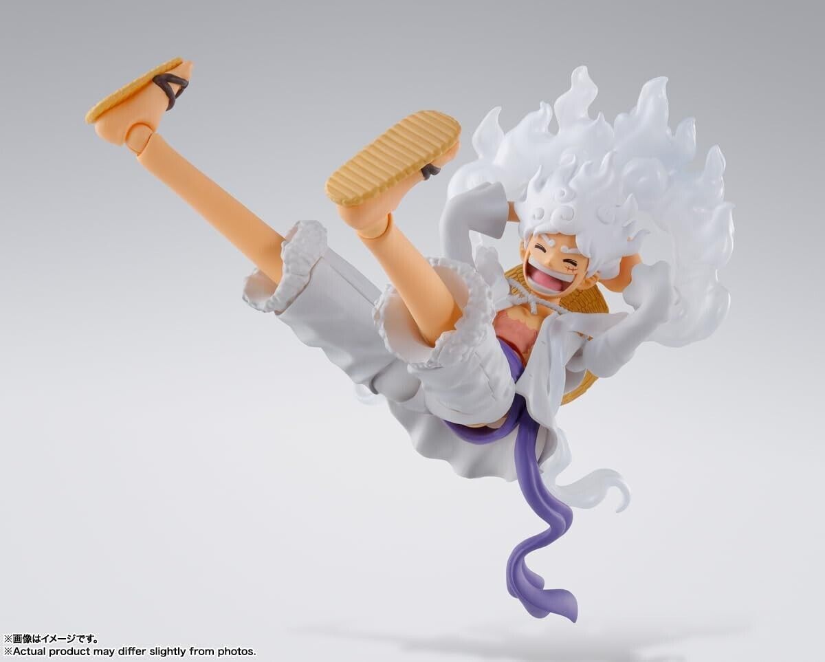 S.H. Figuarts One Piece Monkey D. Luffy Gear 5 Action Figure USA Seller