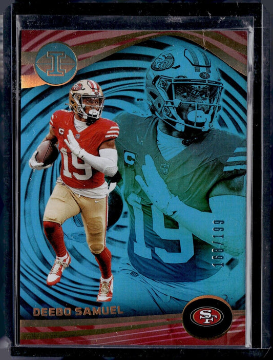 DEEBO SAMUEL 2023 Panini Illusions Blue Trophy Collection SP /149