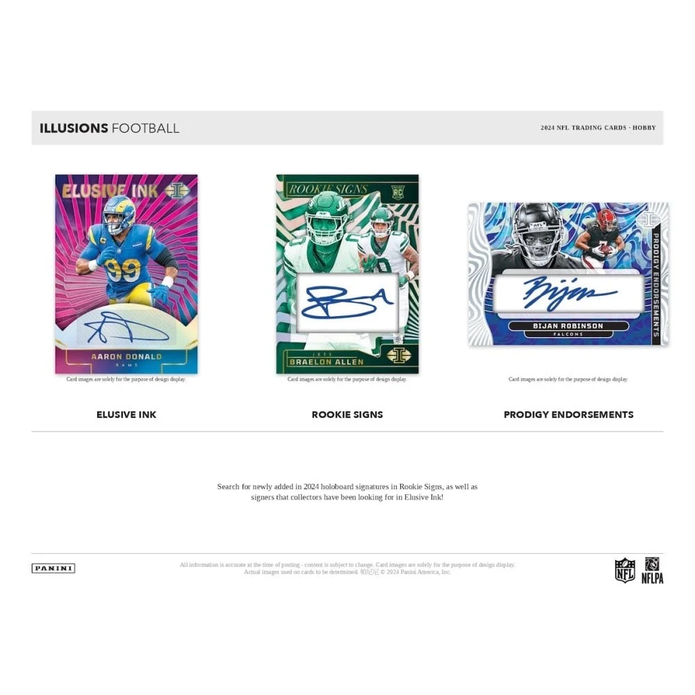 2024  Illusions Football Hobby Box