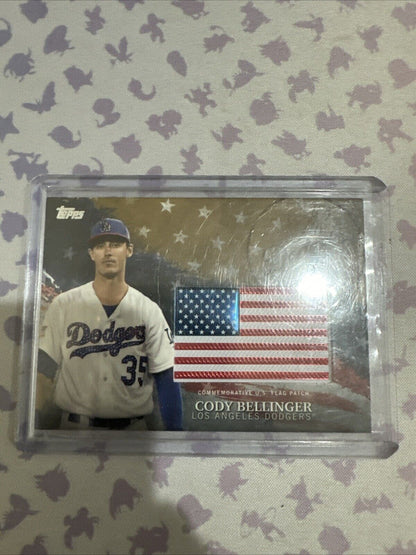 2018 Topps - MLB Independence Day Patches Gold #IDML-CB Cody Bellinger /99