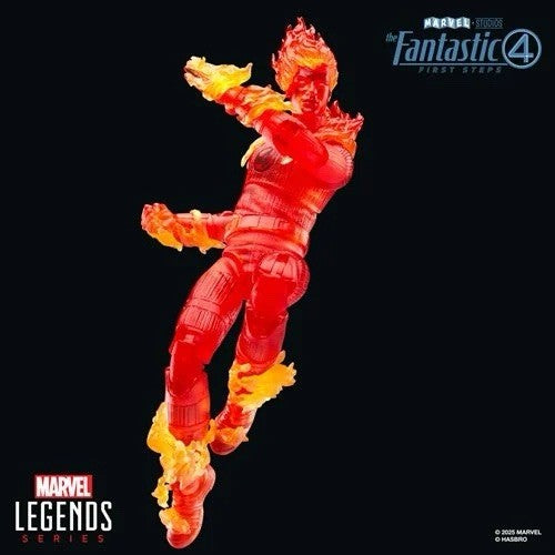 IN HAND!! Marvel Legends Fantastic Four First Steps HUMAN TORCH 6" Hasbro Figure