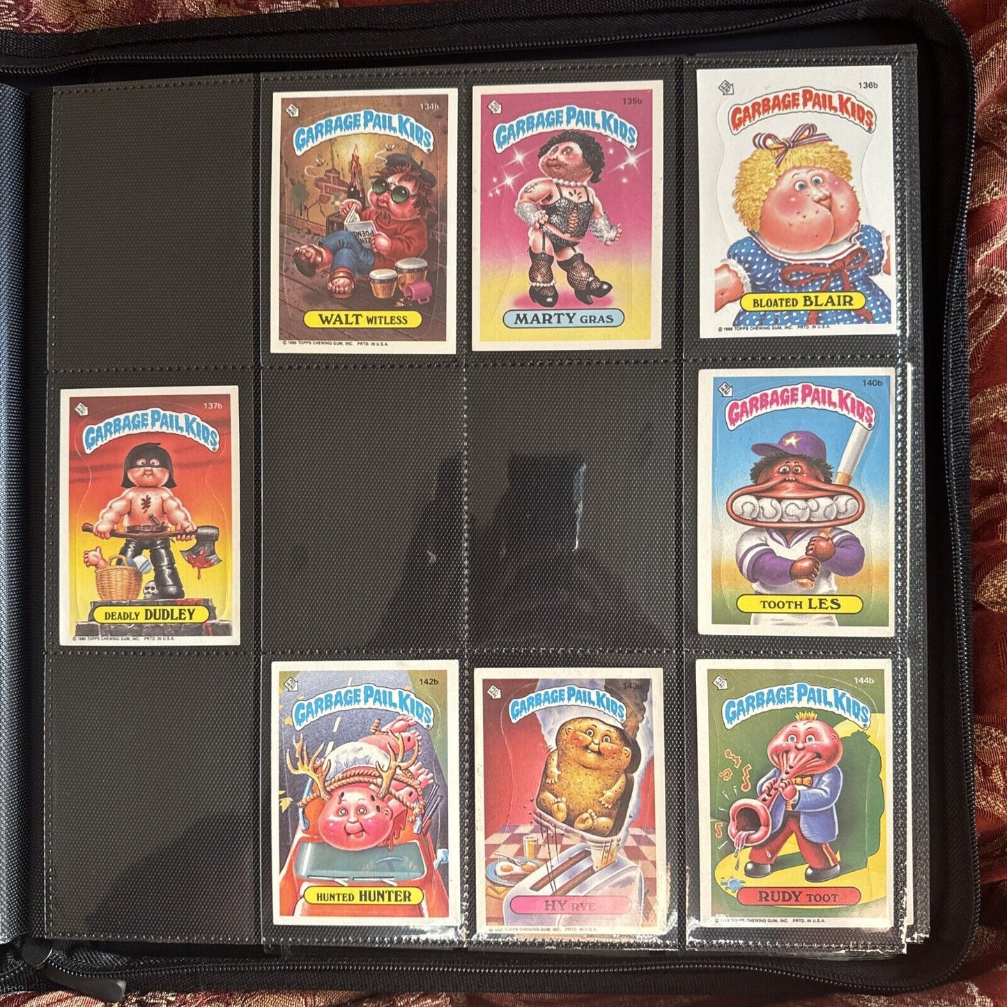 Lot of 424 (1985-1987) Vintage Garbage Pail Kids Sticker Cards - No Duplicates!