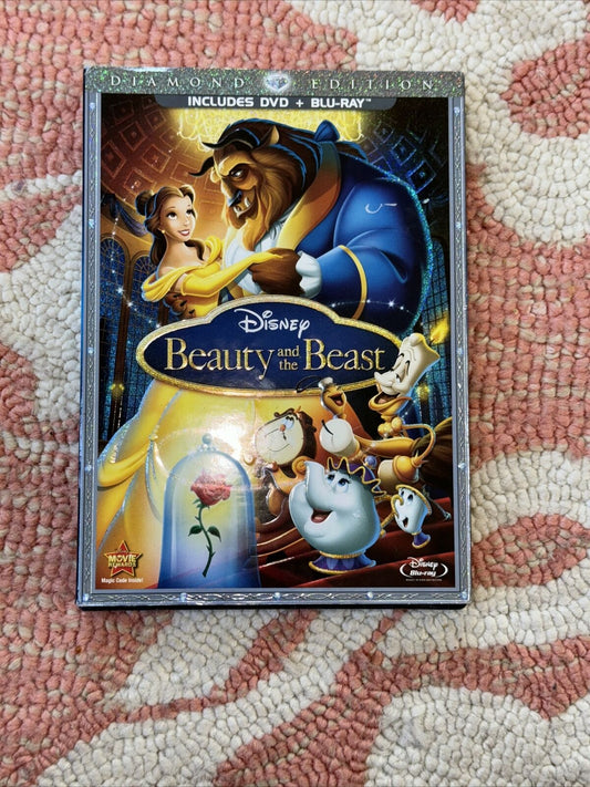 Beauty and the Beast (Blu-ray/DVD, 2010, 3-Disc Set, Diamond Edition)