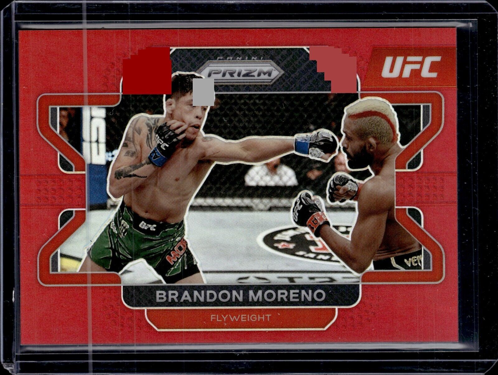 Brandon Moreno [Red] #47 2022 Panini Prizm UFC /299