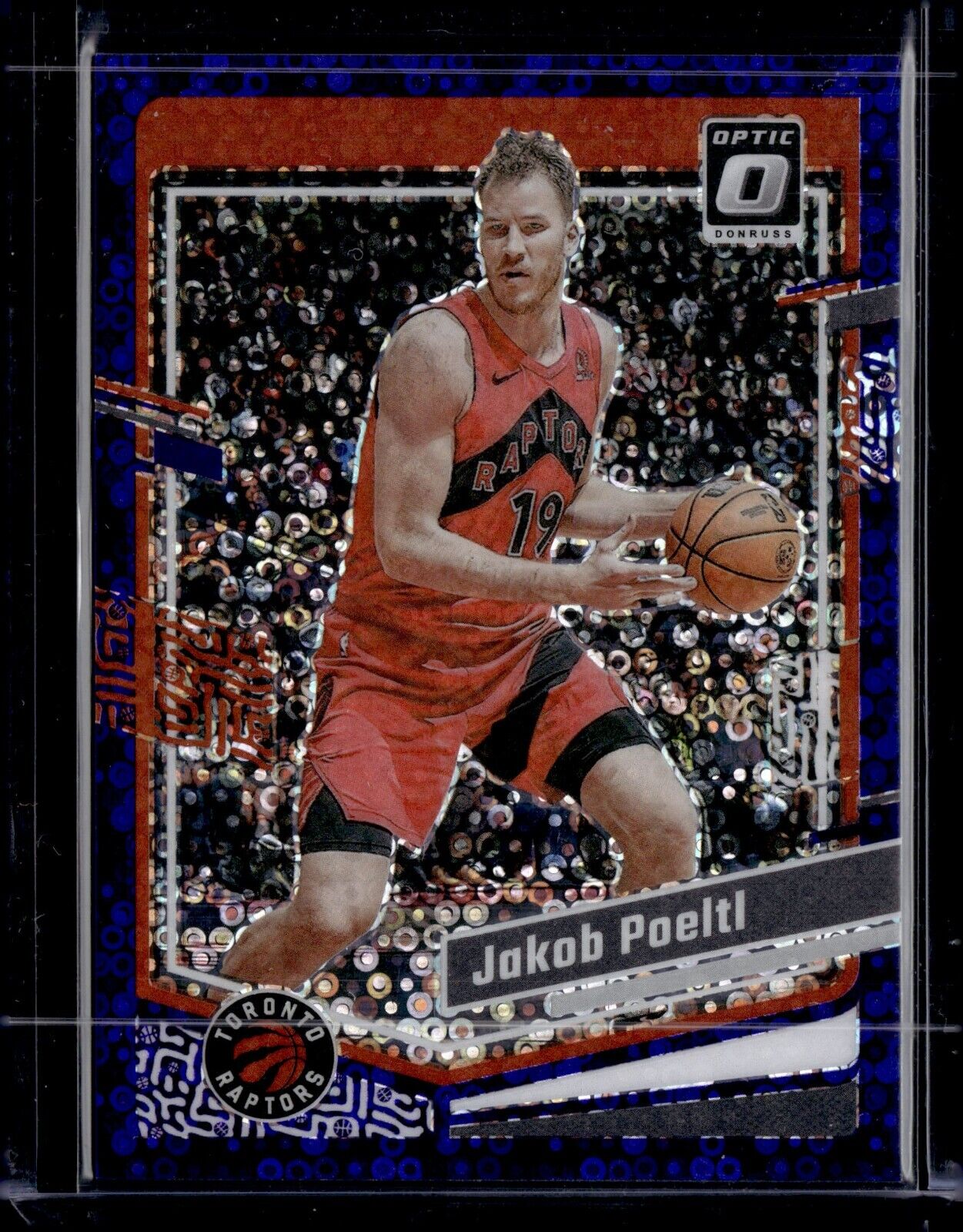 2023-24 Panini Donruss Optic Fast Break Purple #94 /99 Jakob Poeltl