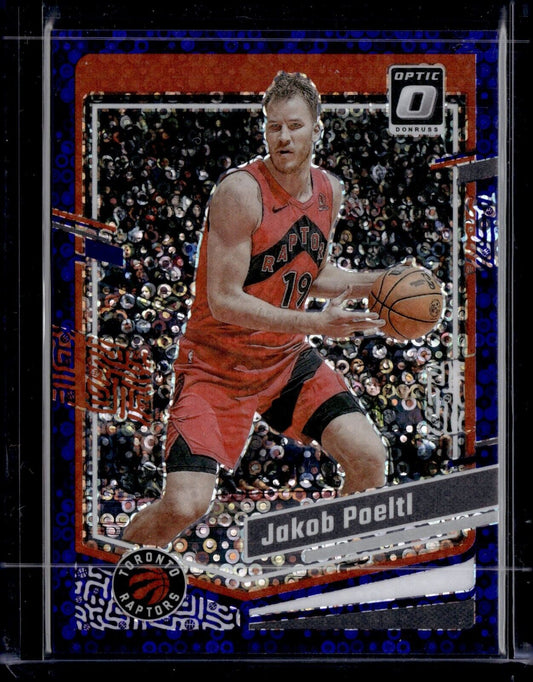 2023-24 Panini Donruss Optic Fast Break Purple #94 /99 Jakob Poeltl
