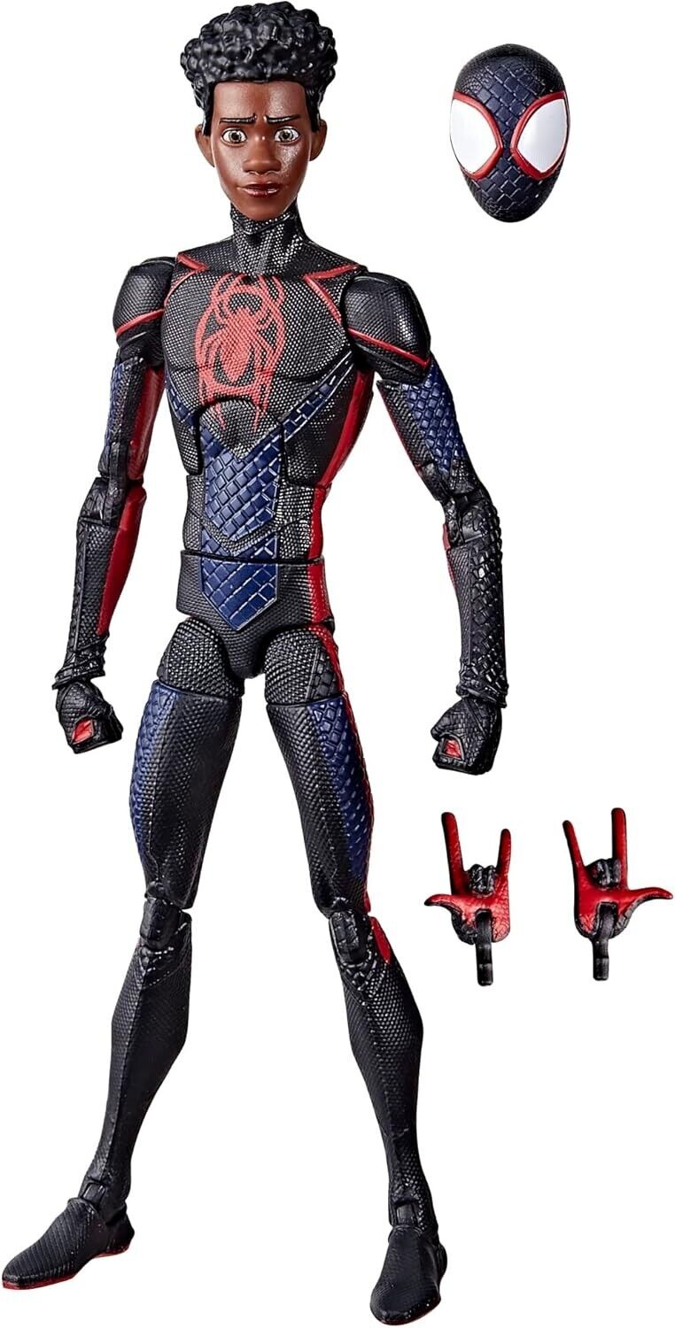 Marvel Legends Across The Spider-Verse Wave 2 Retro Miles Morales 6” Figure New