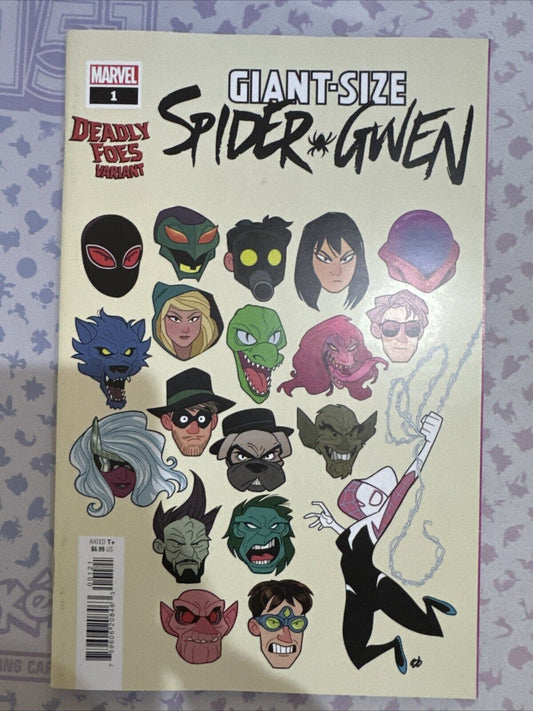 Giant-Size Spider-Gwen #1 Deadly Foes Variant Marvel 2024 VF/NM