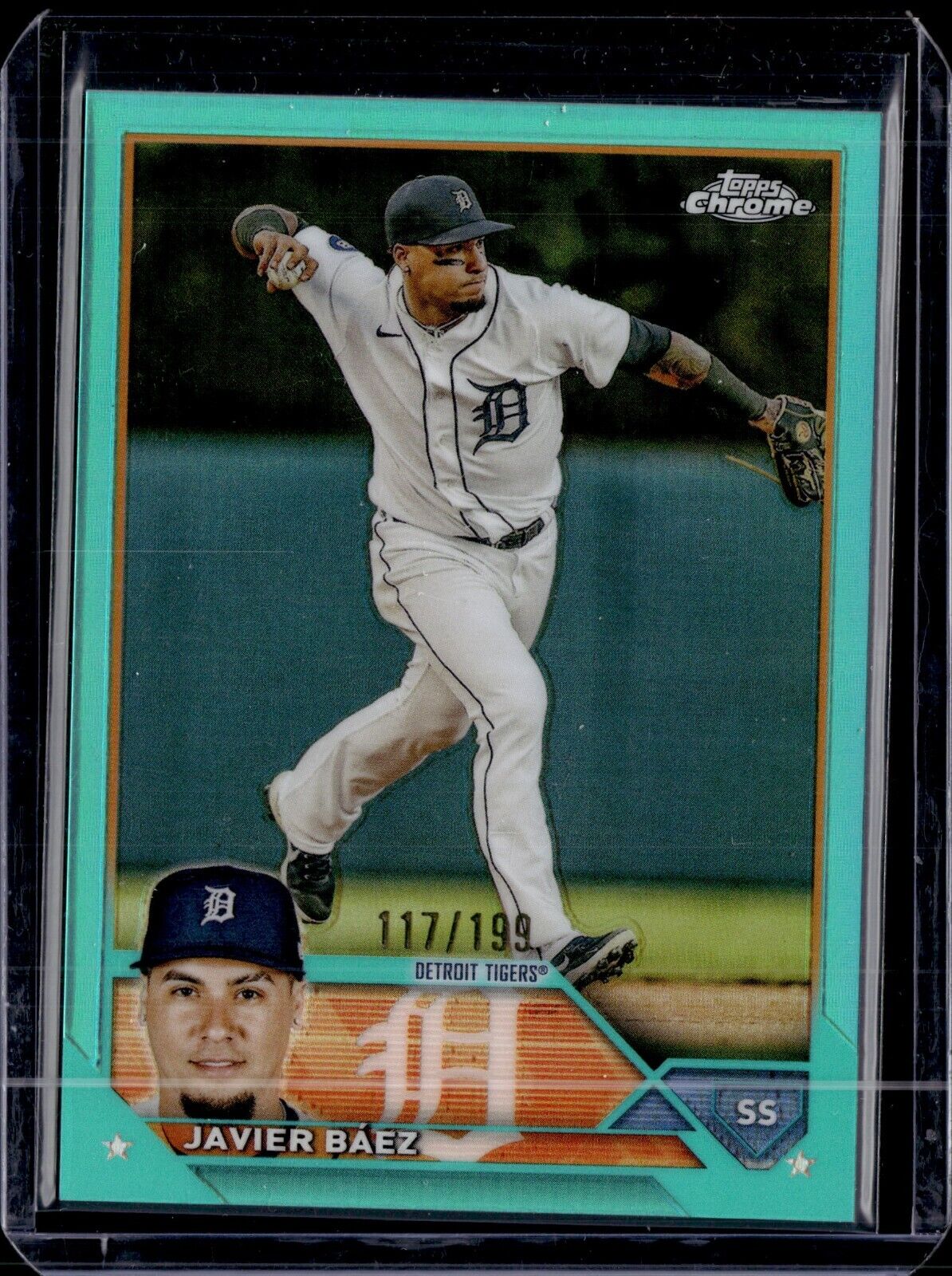 2023 Topps Chrome - #83 Javier Báez (Aqua) /199