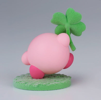 Kirby Fluffy Puffy Play in the Flower Clover Kirby 2" Figure