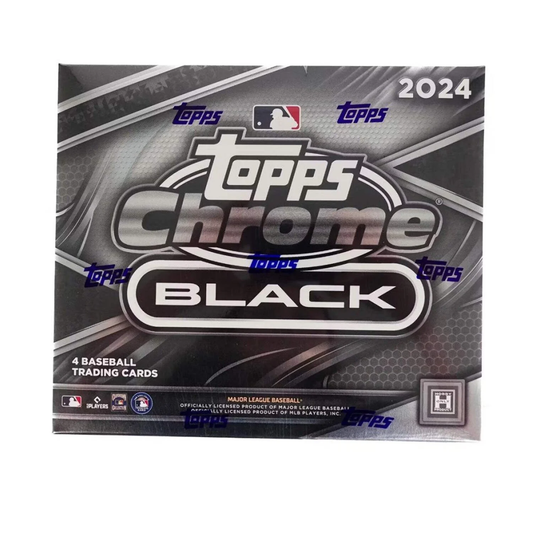 2024  Chrome Black Baseball Hobby Box