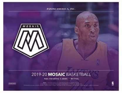 2019-20  Mosaic NBA Basketball Trading Cards Hanger Box- Exclusive - 20 Cards |F