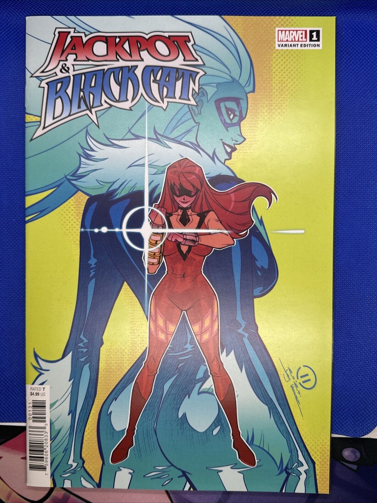 Jackpot And Black Cat #1 Joey Vazquez Variant Marvel Comics