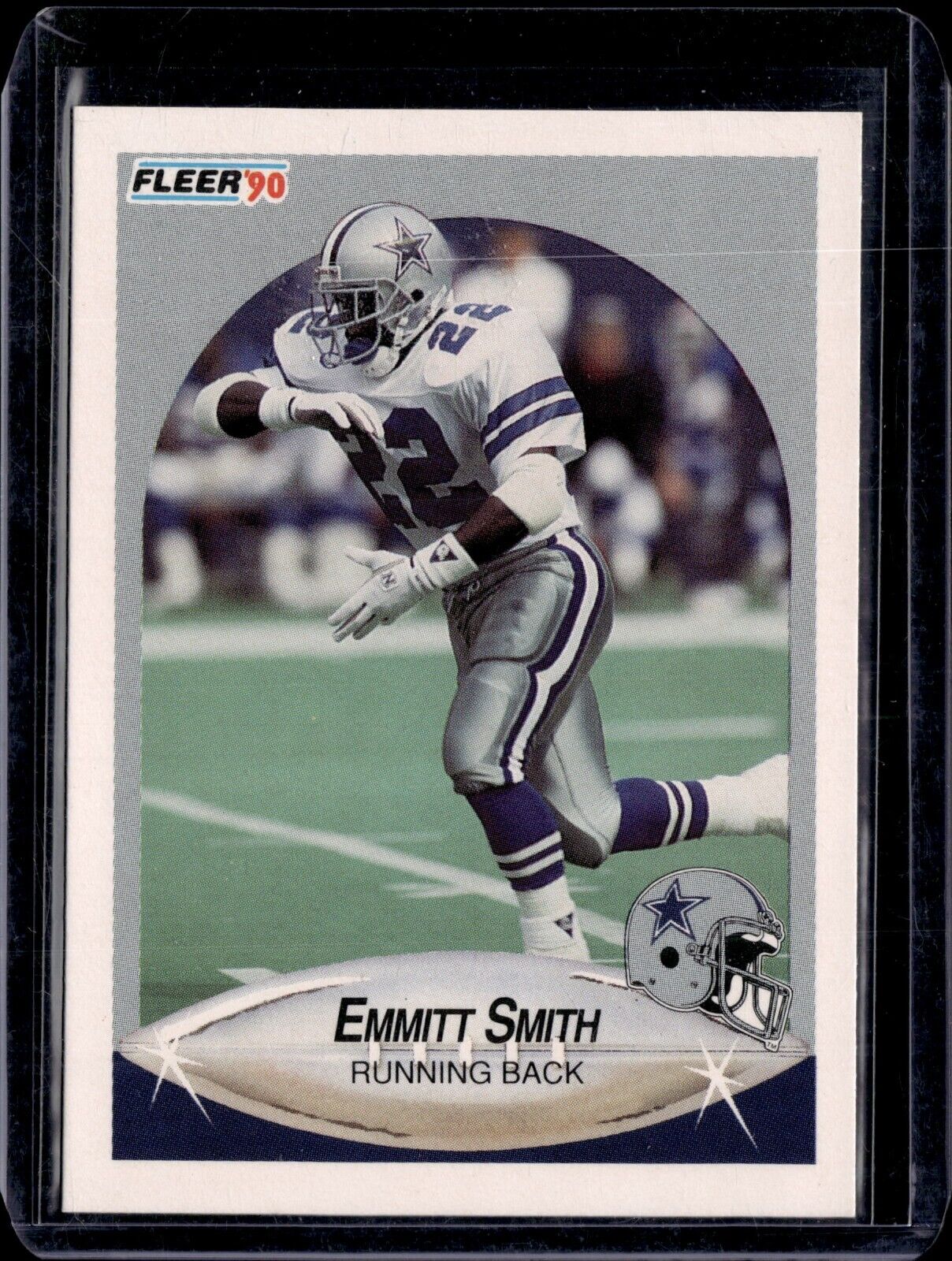 1990 Fleer Update - Small NFLPA Logo #U-40 Emmitt Smith (RC)