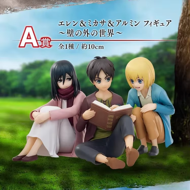 Original Anime Attack on Titan Ichiban Kuji Hange Zoe Levi Ackerman PVC Action F