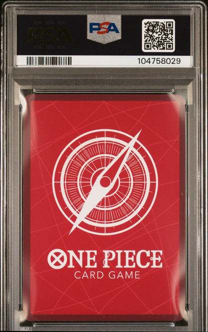 ONE PIECE OP09 - EMPERORS IN THE NEW WORLD 081 MARSHALL D. TEACH ALT ART PSA 10