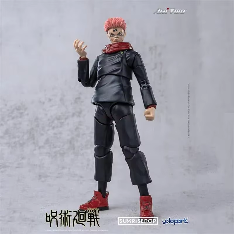SHF 15Cm Pvc Jujutsu Kaisen Satoru Gojo Itadori Yuji Fushiguro Megumi Action Ani