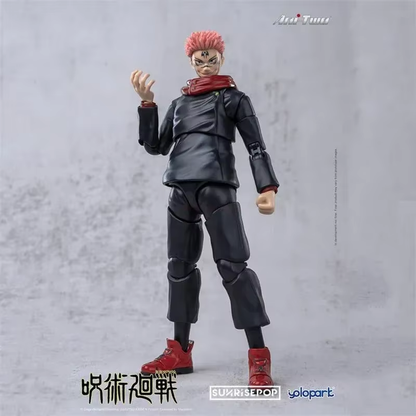 SHF 15Cm Pvc Jujutsu Kaisen Satoru Gojo Itadori Yuji Fushiguro Megumi Action Ani