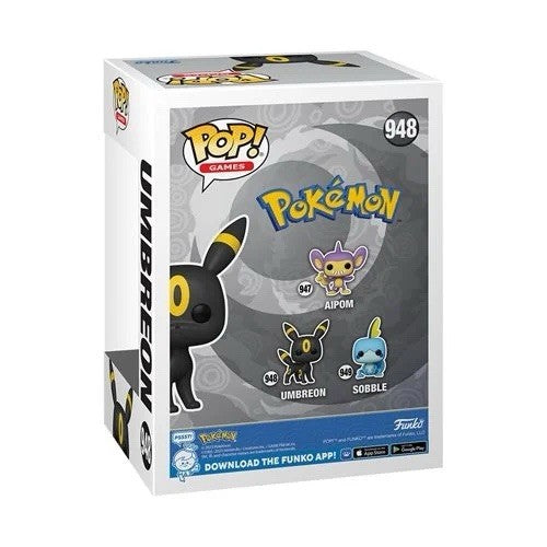 BRAND NEW! Funko Pop Pokemon Umbreon 948 Figure w/ Protector