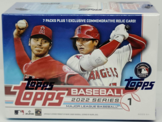 2022 TOPPS SERIES 1 BASEBALL HOBBY BOX BLOWOUT CARDS