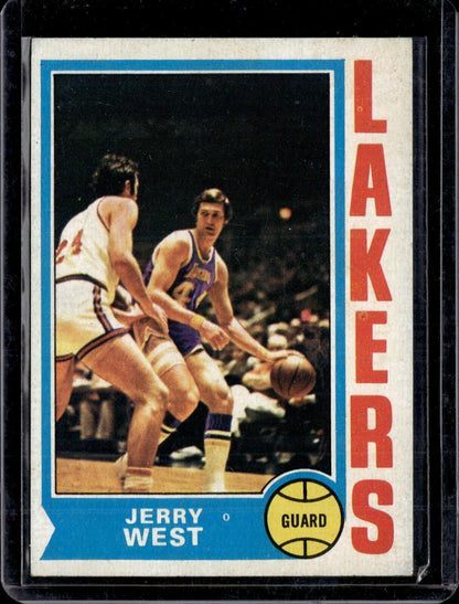 1974-75 Topps - #176 Jerry West