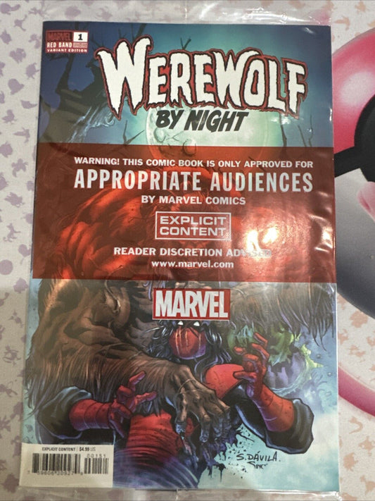 Werewolf by Night Red Band #1 Davila variant Sealed NM gem Wow