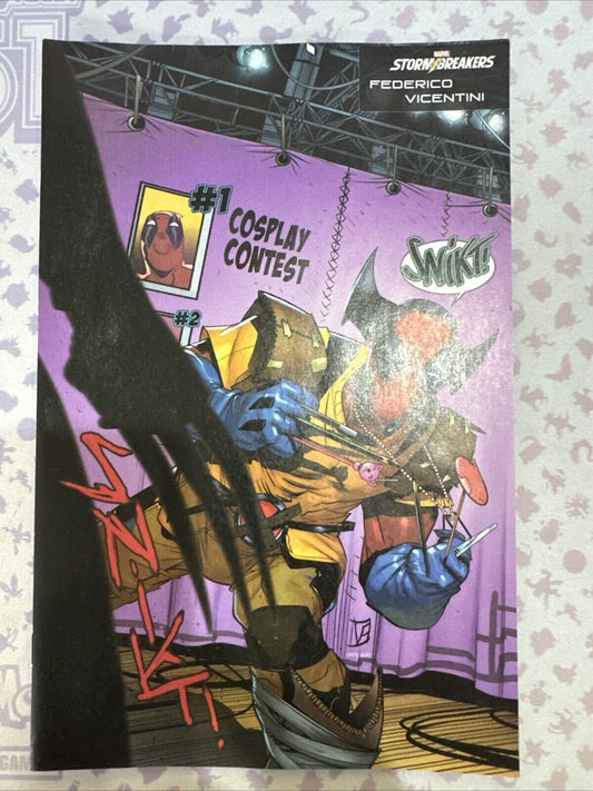 X-MEN: BLOOD HUNT - LAURA KINNEY THE WOLVERINE #1 FEDERICO VICENTINI STORMBREAKE