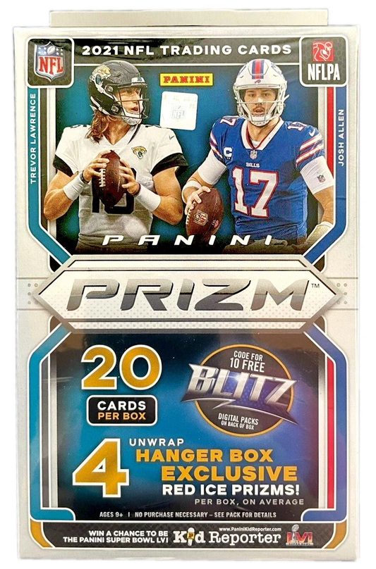 2021  Prizm Football Hanger Box