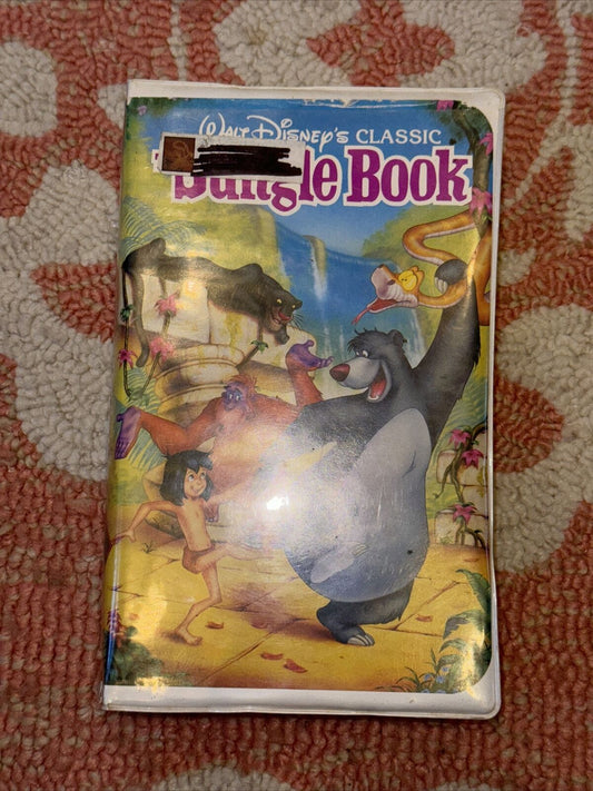 The Jungle Book (1967) (VHS, 1992) Black Diamond Classics