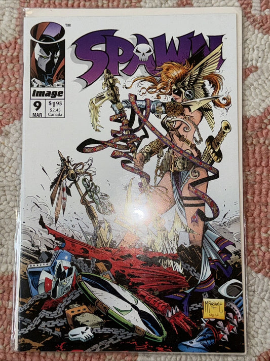 Spawn #9 (Image 1993) 1st Appearance Angela McFarlane Neil Gaiman High Grade