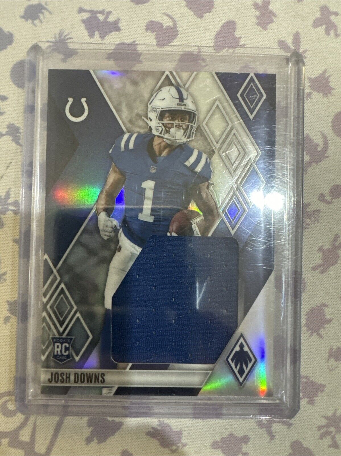2023 Panini Phoenix - Rookie Jumbo Memorabilia #RJM-JD Josh Downs /199 (MEM, RC)